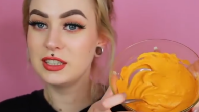 صبغة الكركم للشعر الأسود